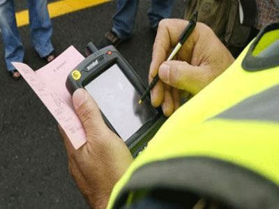 Σωρεία τροχονομικών παραβάσεων στο κέντρο της Αθήνας