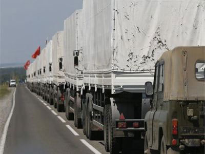 Επιστρέφει στη Ρωσία η οχηματοπομπή