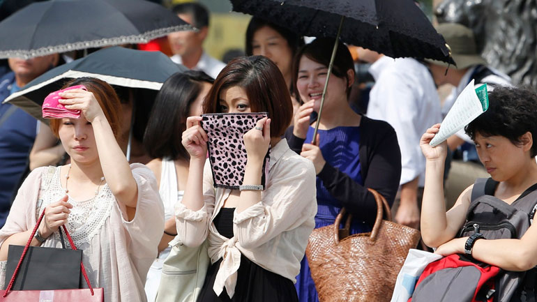 Κύμα καύσωνα με 32 νεκρούς στην Ιαπωνία