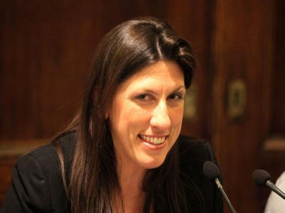 Στα γραφεία της EΡΤ Οpen η Κωνσταντοπούλου