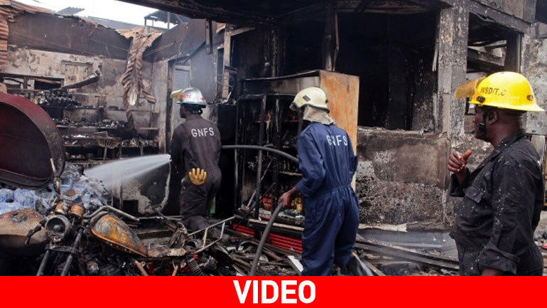 Στους 175 οι νεκροί από την έκρηξη σε πρατήριο καυσίμων στην Γκάνα