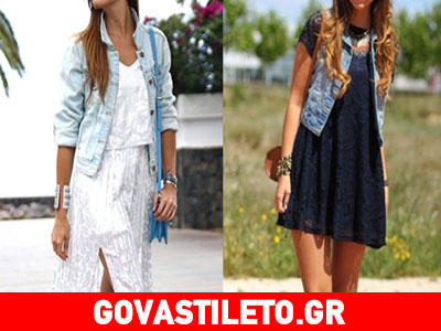 Φόρεσε το τζιν μπουφάν σου με στιλ το καλοκαίρι!