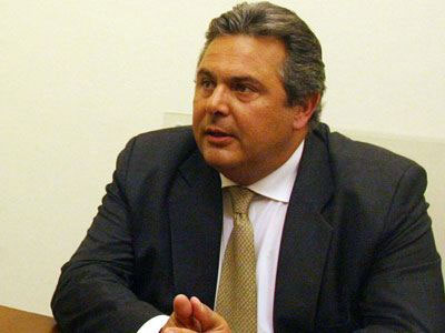 Συνέντευξη Τύπου του Π. Καμμένου την Τετάρτη