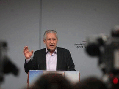 Σήμερα η κεντρική προεκλογική ομιλία του Κουβέλη