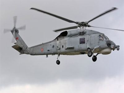 Αεροδιακομιδή ναυτικού με ελικόπτερο του Π.Ν.