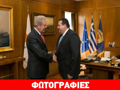 Συνάντηση Αβραμόπουλου με τον πρέσβη της Κύπρου