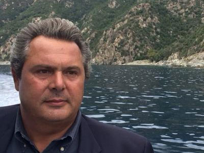 Στο Άγιον Όρος ο Πάνος Καμμένος