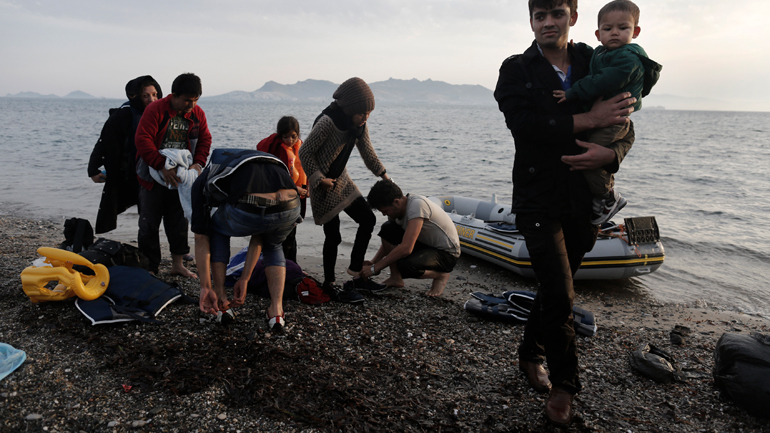 ΟΗΕ: Μείωση της μεταναστευτικής ροής στις ελληνικές ακτές λόγω κακοκαιρίας