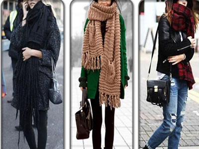 Οversized κασκόλ για όλες τις ώρες! Το απόλυτο χειμερινό trend