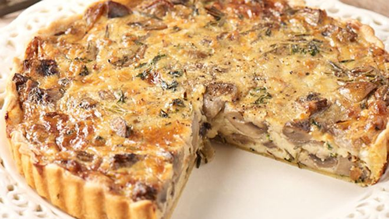 Τάρτα με μανιτάρια