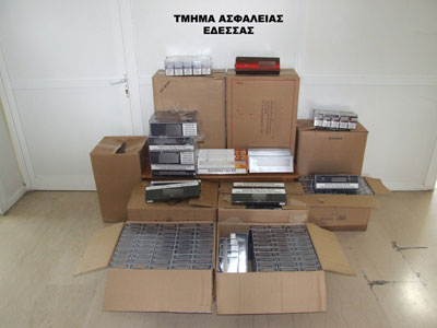 Πέλλα: Έκρυβε στο σπίτι του λαθραία τσιγάρα