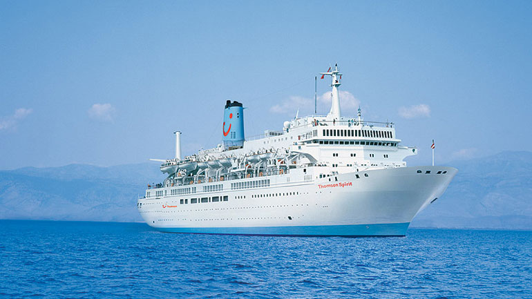 Στο λιμάνι της Θεσσαλονίκης για πρώτη φορά το «Thompson Spirit»