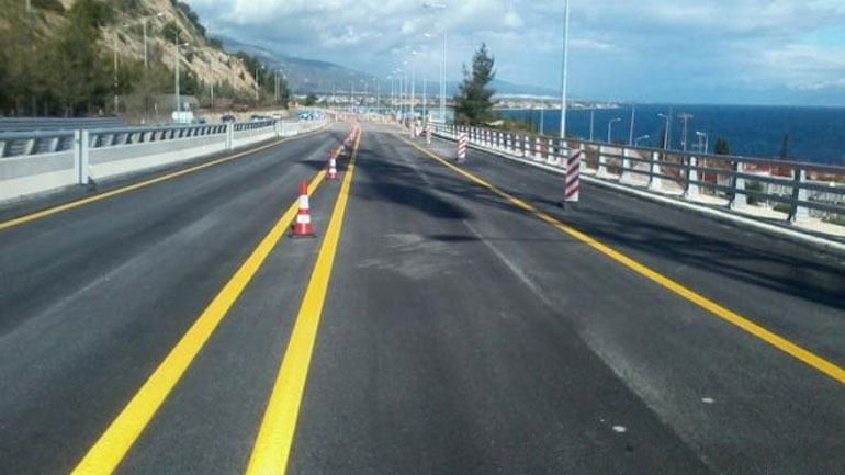 Νυχτερινές κυκλοφοριακές ρυθμίσεις στη Ν.Ε.Ο. Κορίνθου – Πατρών