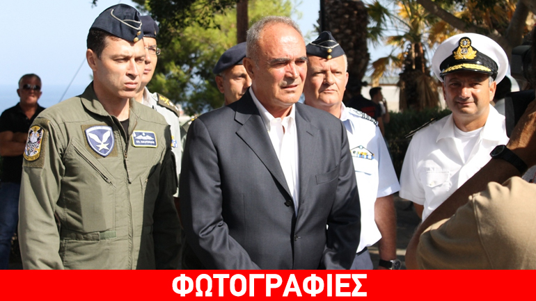 Στη Σούδα ο υπουργός Εθνικής Άμυνας