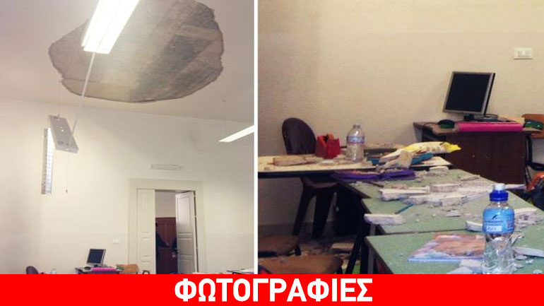 Ιταλία: Τμήμα από ταβάνι κατέρρευσε μέσα σε σχολική αίθουσα  – Τραυματίστηκαν δύο μαθητές