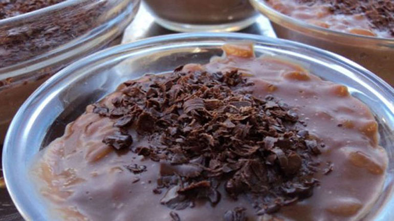 Δροσερό και σοκολατένιο ρυζόγαλο