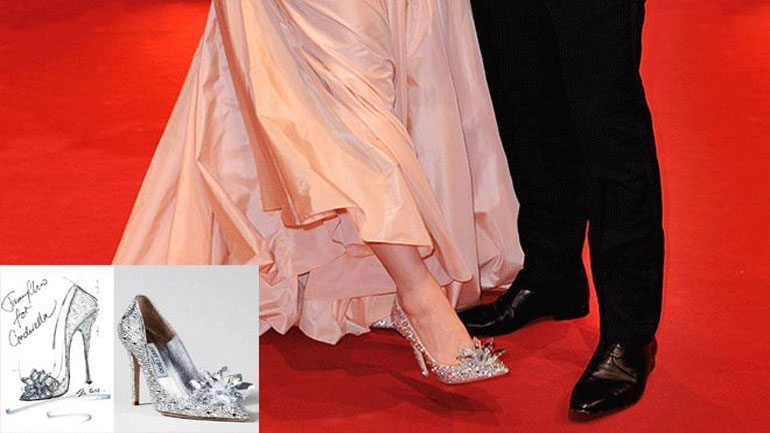 Η Σταχτοπούτα φοράει Jimmy choo shoes