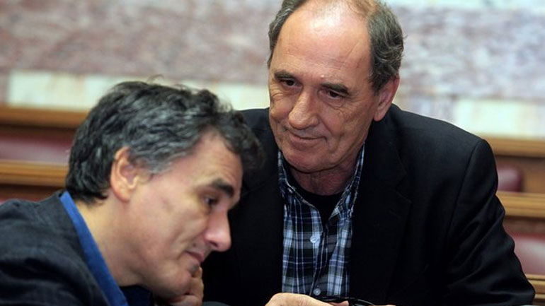 Σε εξέλιξη η συνάντηση Τσακαλώτου και Σταθάκη με τους θεσμούς  – Νέο ραντεβού την Κυριακή