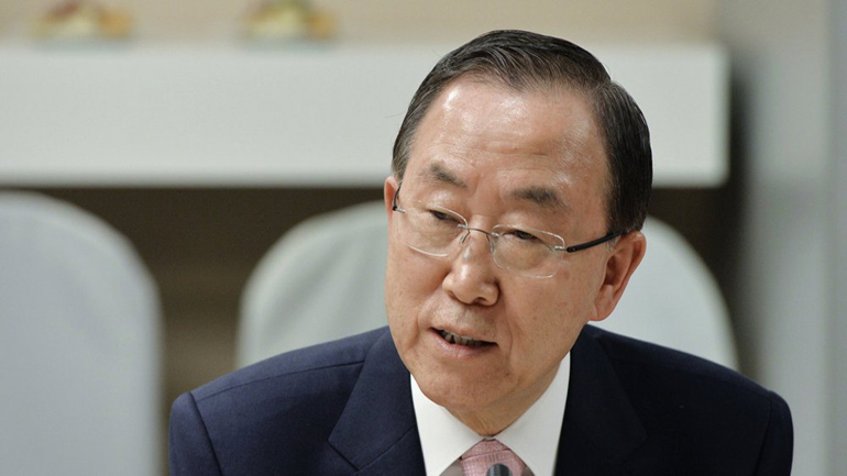 Συνάντηση Μπαν Κι-μουν με τον Μαχμούντ Αμπάς στη Δυτική Όχθη