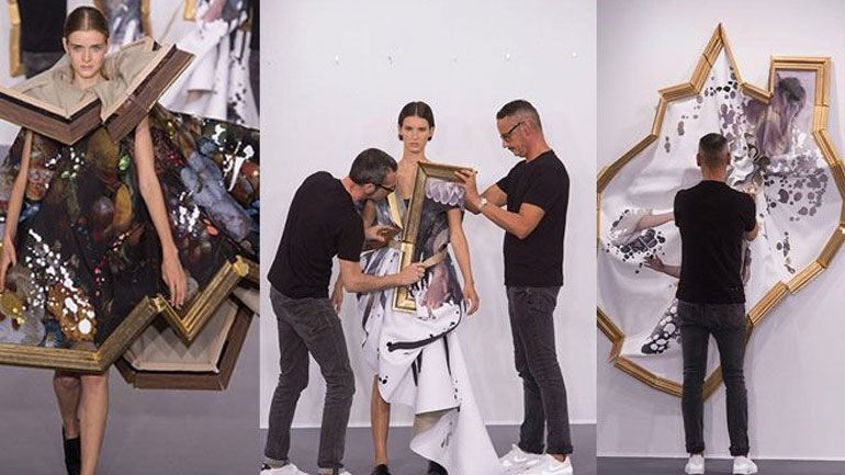 Viktor & Rolf: Όταν οι πίνακες γίνονται ρούχα υψηλής ραπτικής
