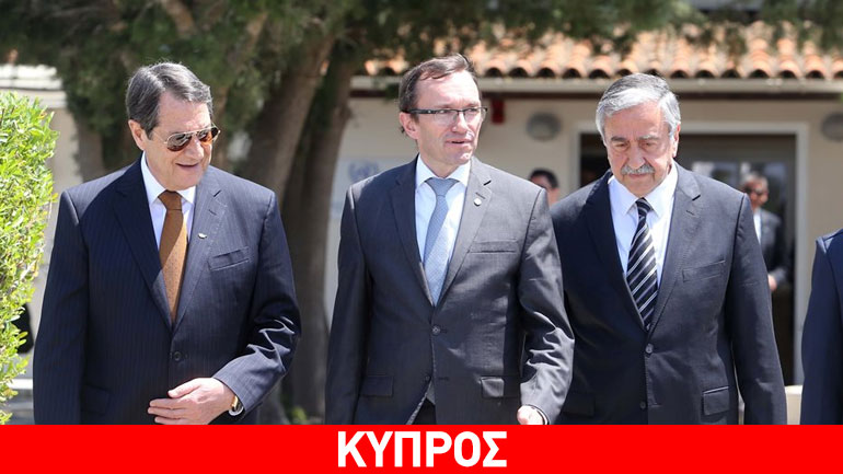 Ξεκινούν οι διαπραγματεύσεις Αναστασιάδη – Ακιντζί για το Κυπριακό