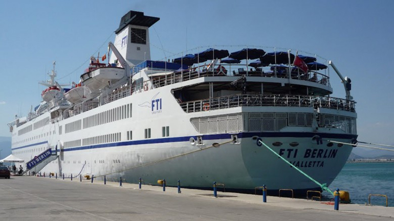 Στο λιμάνι της Θεσσαλονίκης για πρώτη φορά το κρουαζιερόπλοιο «Berlin»
