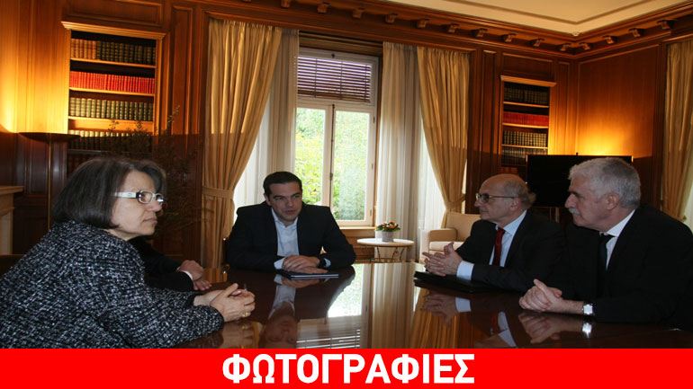 Συνάντηση Τσίπρα με τους προέδρους των ανωτάτων δικαστηρίων
