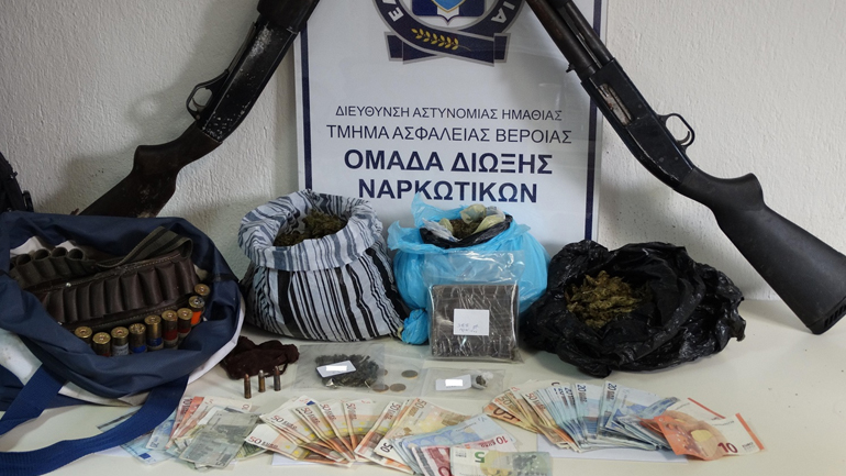 Εξαρθρώθηκε κύκλωμα διακίνησης ναρκωτικών στη Β. Ελλάδα