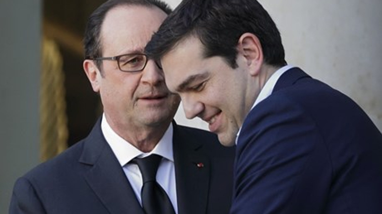 SZ: Ο Ολάντ μπορεί να μάθει πολλά από την επανεκλογή του Τσίπρα