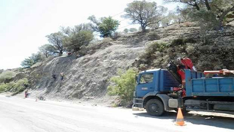 Έργα αποκατάστασης δύο εκατ. ευρώ στο επαρχιακό οδικό δίκτυο του Ρεθύμνου