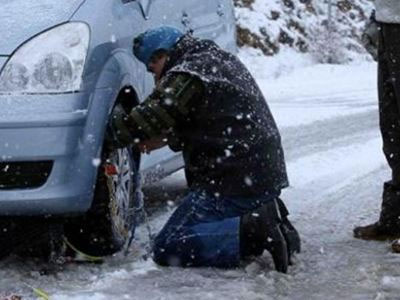 Χιόνια στα ορεινά της δυτικής Μακεδονίας – Πού χρειάζονται αλυσίδες