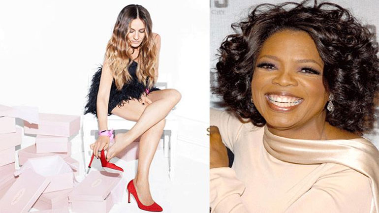 H Sarah Jessica Parker… στα πόδια της Oprah Winfrey!