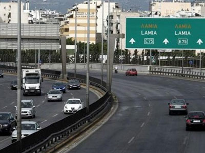 Κυκλοφοριακές ρυθμίσεις στη Ν.Ε.Ο. Αθηνών-Λαμίας λόγω εργασιών