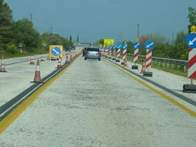 Κυκλοφοριακές ρυθμίσεις στην Ε.Ο. Κορίνθου – Πατρών τη Δευτέρα