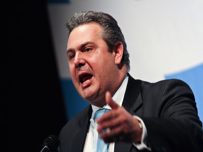 Καμμένος: «Η Ελλάδα χρειάζεται μια κυβέρνηση εθνικής ενότητας»