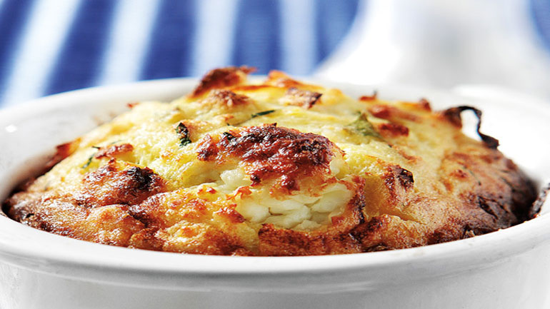 Μυρωδάτο σουφλέ λαχανικών