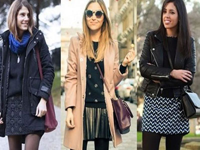 Πώς να φορέσετε τη φούστα σας τον χειμώνα!