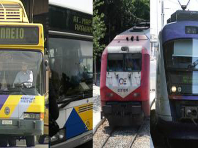 Στάση εργασίας στα ΜΜΜ την Πρωτομαγιά