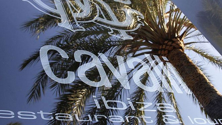 Αυτό είναι το Cavalli restaurant στην Ίμπιζα!