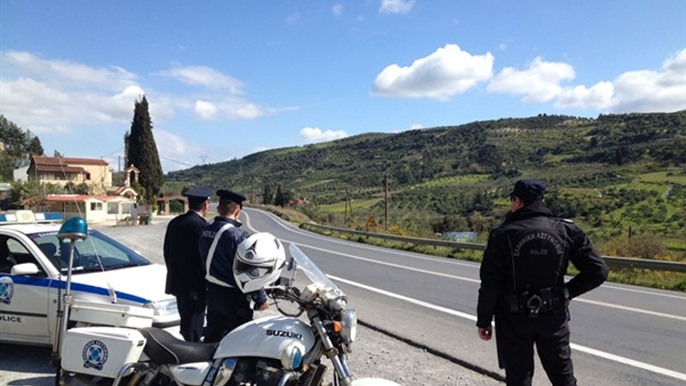 Εντείνονται οι έλεγχοι της Τροχαίας στα Χανιά