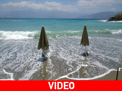 Όπου φύγει-φύγει οι λουόμενοι στην Κρήτη