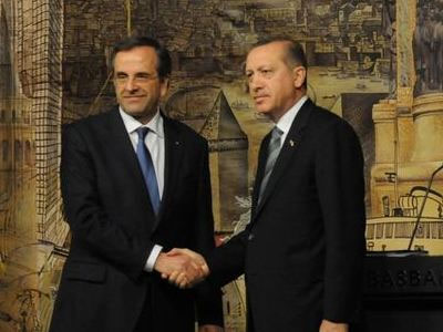 Τηλεφωνική επικοινωνία Σαμαρά – Ερντογάν