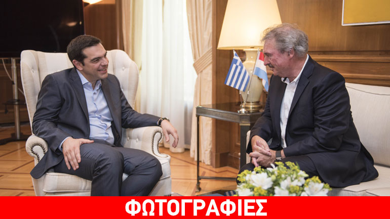 Συνάντηση Τσίπρα με τον υπουργό Εξωτερικών του Λουξεμβούργου