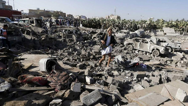 Υεμένη: Πολεμικά αεροπλάνα έπληξαν τη Σαναά