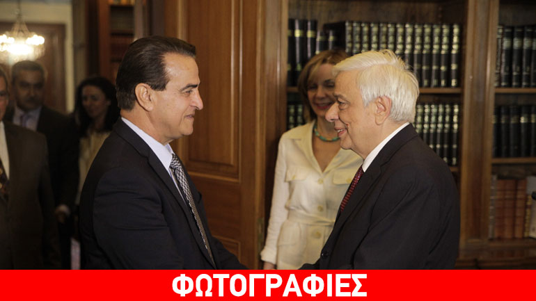 Συνάντηση Παυλόπουλου με τον δήμαρχο της κατεχόμενης Μόρφου