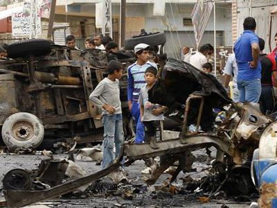 Πολύνεκρη βομβιστική επίθεση στη Βαγδάτη