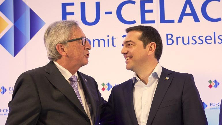 Στις 15.00 η νέα συνάντηση Τσίπρα – Γιούνκερ