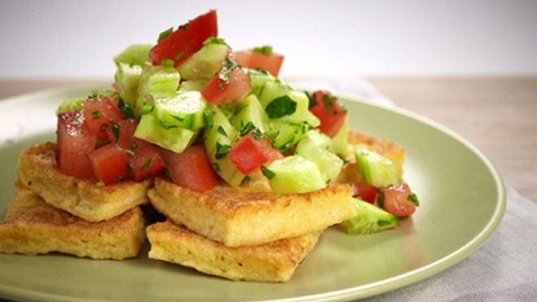 Κρουτόν με αβγά