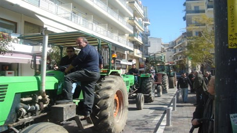 Σέρρες: Μικρή η συμμετοχή στο συλλαλητήριο των αγροτών