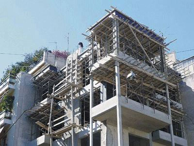 Πτώση 10,7% στις οικοδομικές άδειες τον Ιούνιο